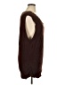 BCBGMAXAZRIA Brown Sweater Vest Size XL - photo 4