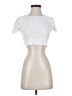 Zara White Short Sleeve Top Size S - photo 1