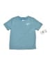 Nike 100% Polyester Blue Active T-Shirt Size 7 - photo 1