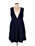 BLOOMCHIC 100% Polyester Solid Blue Cocktail Dress Size 18 - photo 1