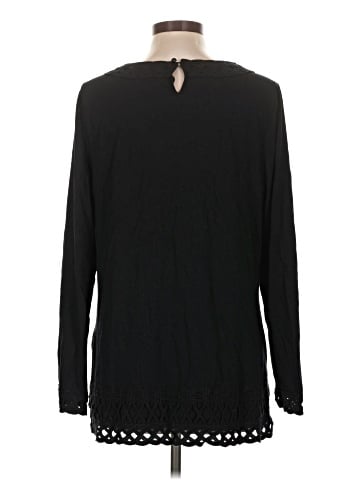 Isaac Mizrahi LIVE! Long Sleeve T-Shirt (view 2)