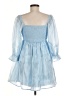 Evolutionary 100% Polyester Blue Cocktail Dress Size M - photo 2