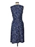 Nine West Polka Dots Blue Cocktail Dress Size 10 - photo 2