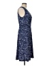 Nine West Polka Dots Blue Cocktail Dress Size 10 - photo 4