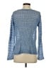 Calypso St. Barth 100% Linen Metallic Blue Pullover Sweater Size S - photo 2