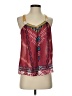 Rewind 100% Polyester Red Sleeveless Blouse Size XS - photo 1