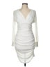 Unbranded White Cocktail Dress Size L - photo 1