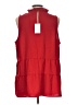 Mud Pie 100% Polyester Red Sleeveless Blouse Size L - photo 2