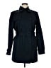 Sandro 100% Cotton Blue Trenchcoat Size L - photo 1