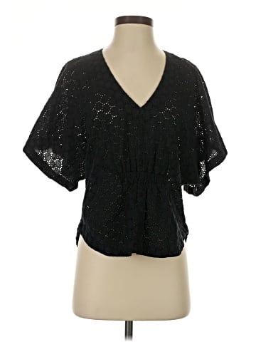 Club Monaco Short Sleeve Blouse (view 1)