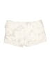 Forever 21 100% Cotton Graphic Ivory Shorts Size 6 - photo 2