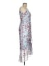 Bardot 100% Polyester Floral Blue Cocktail Dress Size 6 - photo 4