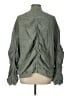 Free People Solid Green Jacket Size L - photo 2