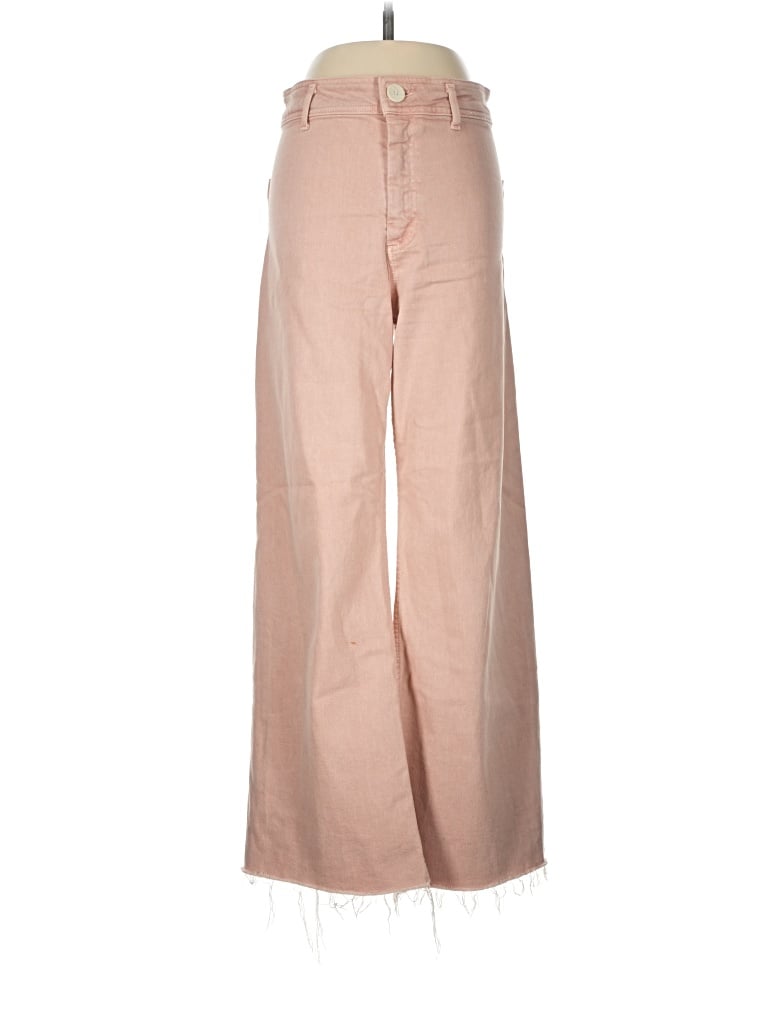 Pre-owned Zara Jeans In Tan