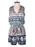 Bebop Print Blue Romper Size XS - photo 1