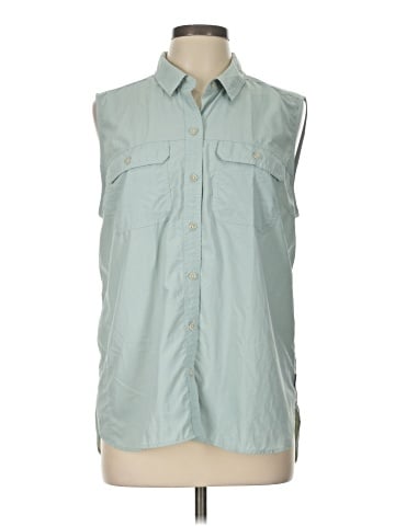 Eddie Bauer Sleeveless Button-Down Shirt (view 1)
