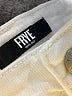 FRYE Solid Ivory Jeans Size 10 - photo 7