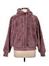 Athleta 100% Polyester Burgundy Faux Fur Jacket Size XL - photo 1