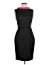 Wisp Color Block Black Cocktail Dress Size 6 - photo 1