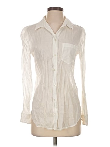 Equipment Long Sleeve Button-Down Shirt (view 1)