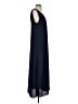 J.Crew 100% Polyester Solid Blue Casual Dress Size S - photo 4