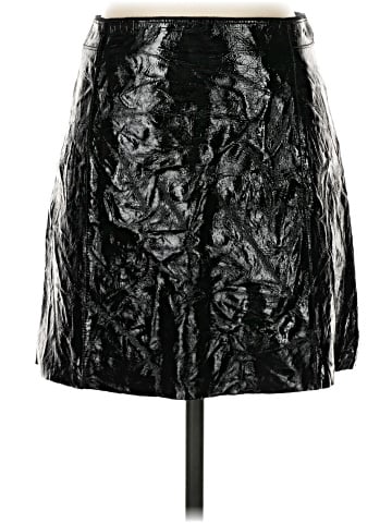 Elie Tahari Faux Leather Skirt (view 1)