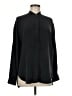 Madewell 100% Silk Black Long Sleeve Silk Top Size M - photo 1
