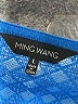 MING WANG Blue Raincoat Size L - photo 6
