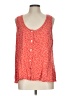 Old Navy 100% Rayon Red Sleeveless Blouse Size L (tall) - photo 1