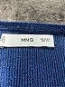 MNG Metallic Blue Pullover Sweater Size S - photo 4