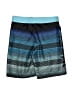 Hurley 100% Polyester Blue Board Shorts Size 6 - photo 2