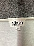 Glam 100% Rayon White Cardigan Size S - photo 7