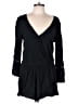 American Eagle Outfitters 100% Viscose Solid Black Romper Size L - photo 1