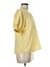 Boden 100% Cotton Yellow Short Sleeve Blouse Size 8 - photo 4