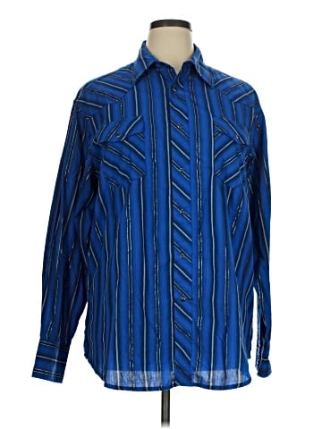 Wrangler Jeans Co Long Sleeve Button-Down Shirt (view 1)