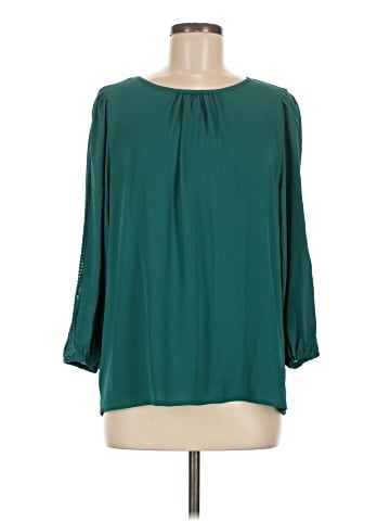 Ann Taylor 3/4 Sleeve T-Shirt (view 1)
