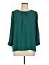 Ann Taylor 100% Polyester Teal 3/4 Sleeve T-Shirt Size M - photo 1