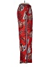 On Twelfth 100% Polyester Print Red Casual Pants Size L - photo 4