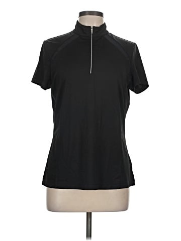Tail Short Sleeve Turtleneck (view 1)