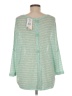 It's Our Time Green 3/4 Sleeve Top Size M - photo 2