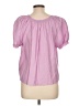 BCX Pink Short Sleeve Blouse Size L - photo 2