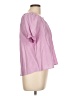 BCX Pink Short Sleeve Blouse Size L - photo 4