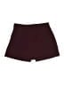 H&M Solid Burgundy Skort Size 6 - photo 2