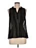 Deb 100% Polyester Black Sleeveless Blouse Size M - photo 1