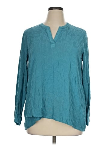 Simply Vera Vera Wang Long Sleeve Blouse (view 1)