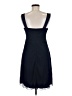 En Focus Studio 100% Polyester Solid Blue Cocktail Dress Size 8 - photo 2