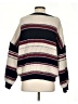 Cope 100% Polyester Stripes Burgundy Pullover Sweater Size S - photo 2