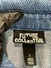 Future Collective 100% Cotton Blue Denim Jacket Size S - photo 6