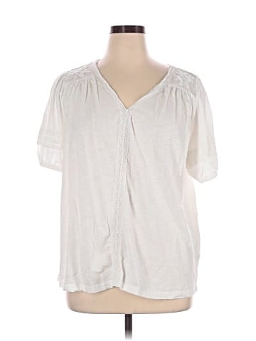 Style&Co Short Sleeve Henley (view 1)