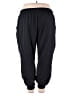Athletic Works Solid Black Sweatpants Size 3X - photo 2